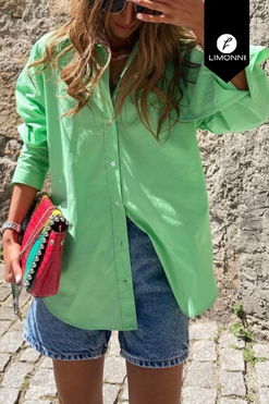 Blusas para mujer Limonni Mailia LI3635 Camiseras blanco