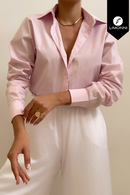 Blusas para mujer Limonni Mailia LI3646 Camiseras rosa