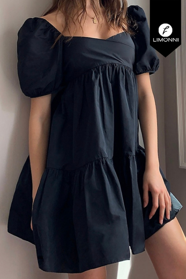 Vestidos para mujer Limonni Mailia LI3649 Cortos Casuales negro
