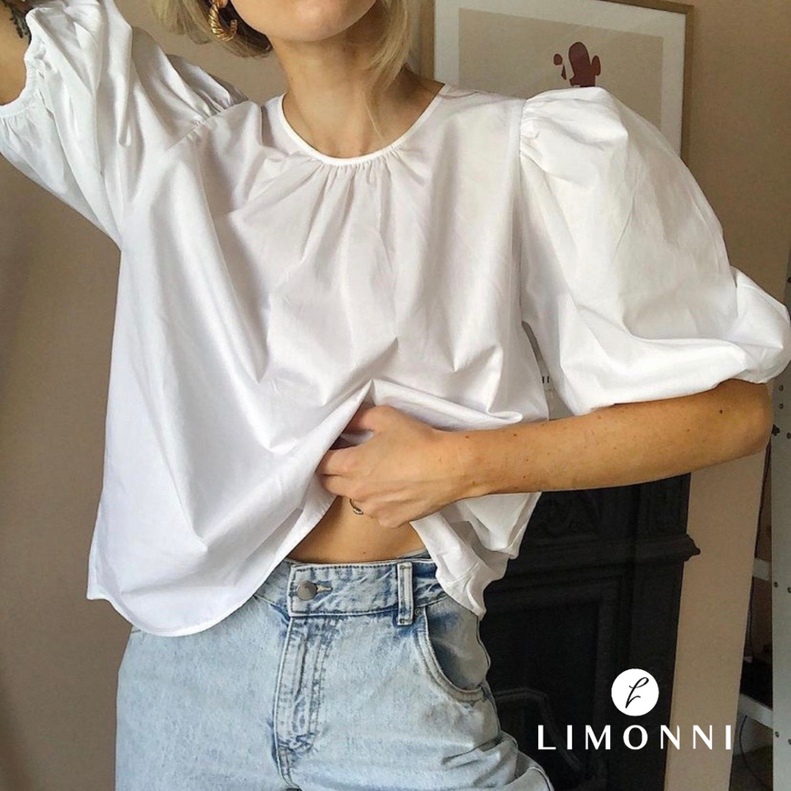 Blusas para mujer Limonni Mailia LI3665 Casuales blanco