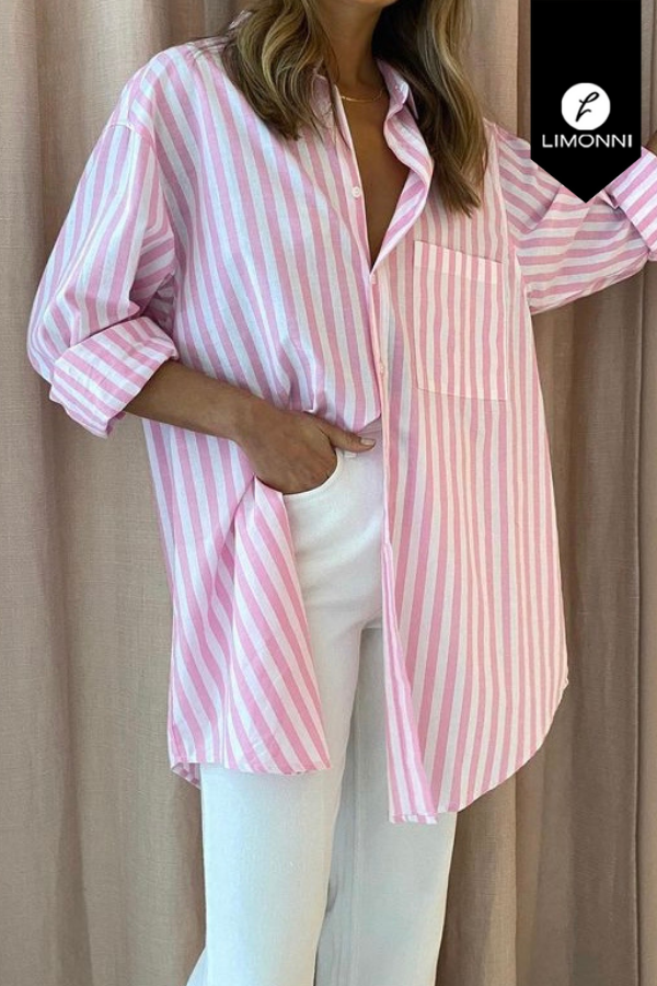 Blusas para mujer Limonni Mailia LI3672 Camiseras blanco