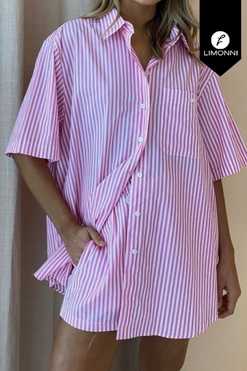 Blusas para mujer Limonni Mailia LI3673 Camiseras blanco
