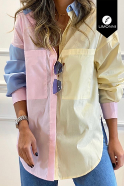 Blusas para mujer Limonni Mailia LI3680 Camiseras rosa