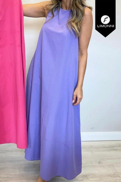 Vestidos para mujer Limonni Mailia LI3682 Maxidress lila