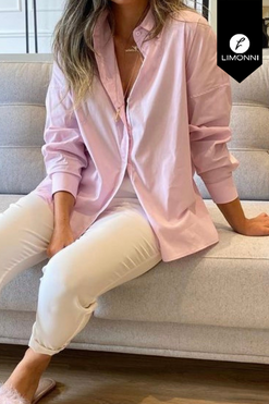 Blusas para mujer Limonni Mailia LI3683 Camiseras rosa