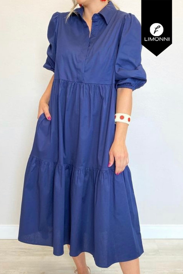 Vestidos para mujer Limonni Mailia LI3693 Maxidress azul turquie