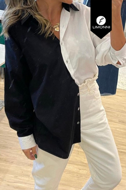 Blusas para mujer Limonni Mailia LI3696 Camiseras blanco