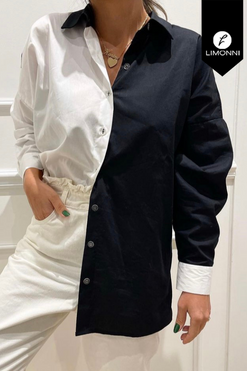 Blusas para mujer Limonni Mailia LI3696 Camiseras blanco