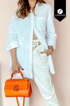 Blusas para mujer Limonni Mailia LI3726 Camiseras blanco