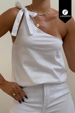 Blusas para mujer Limonni Mailia LI3731 Casuales blanco