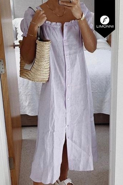 Vestidos para mujer Limonni Mailia LI3734 Maxidress lila