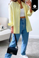Blusas para mujer Limonni Mailia LI3771 Camiseras amarillo pastel