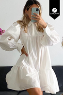 Vestidos para mujer Limonni Mailia LI3804 Cortos Casuales blanco