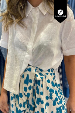 Blusas para mujer Limonni Mailia LI3864 Camiseras blanco