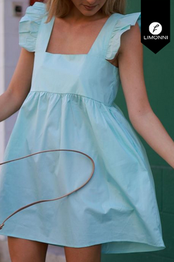Vestidos para mujer Limonni Mailia LI3909 Cortos Casuales blanco