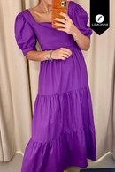 Vestidos para mujer Limonni Mailia LI3926 Maxidress purpura