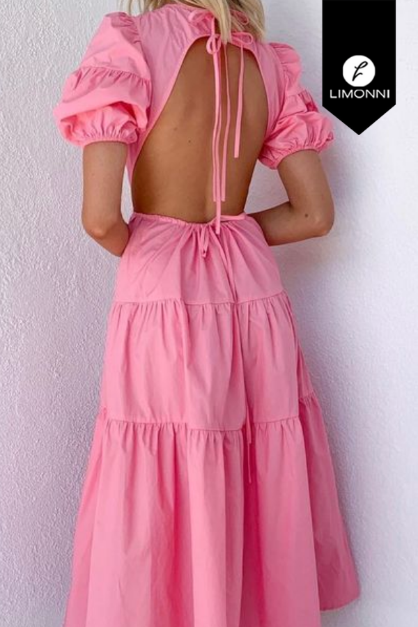 Vestidos para mujer Limonni Mailia LI3968 Maxidress rosado