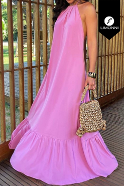 Bridal Limonni Mailia LI3974 Maxidress rosado