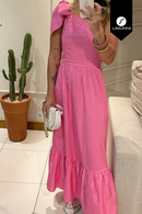 Vestidos para mujer Limonni Mailia LI4044 Maxidress rosado