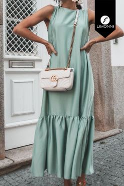 Bridal Limonni Mailia LI4110 Maxidress blanco