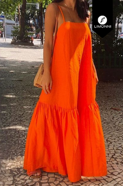 Vestidos para mujer Limonni Mailia LI4131 Maxidress blanco