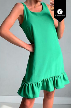 Vestidos para mujer Limonni Mailia LI4138 Cortos Casuales negro