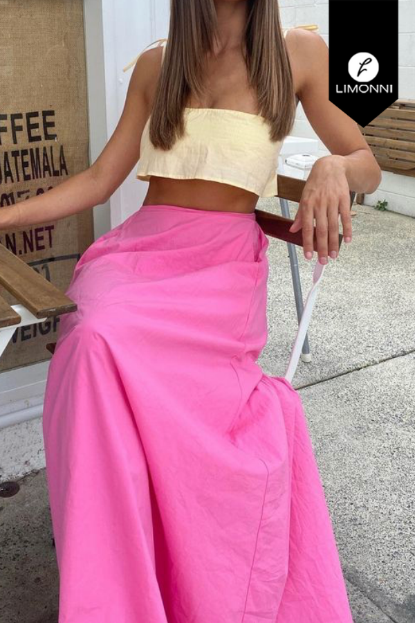 Sets Limonni Mailia LI4141 Set falda rosado