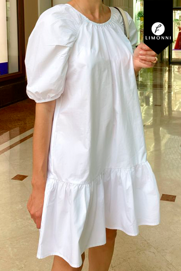 Vestidos para mujer Limonni Valiente LI4482 Cortos Casuales blanco