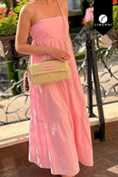 Vestidos para mujer Limonni Valiente LI4523 Maxidress rosado