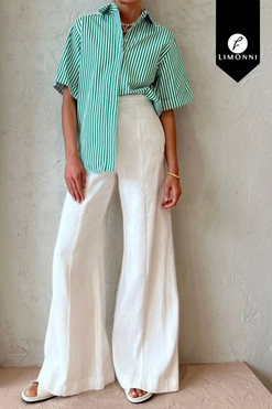 Blusas para mujer Limonni Valiente LI4545 Camiseras blanco