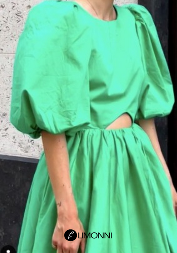 Vestidos para mujer Limonni Valiente LI4635 Cortos elegantes verde esmeralda