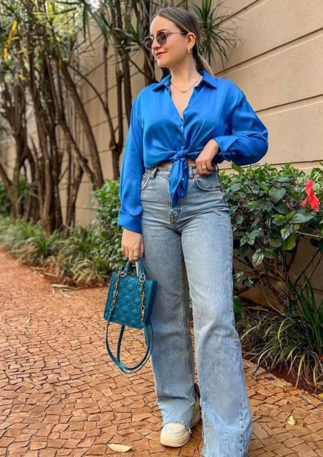 Blusas Azul Marino De Moda Moda Outfit Para Asados Combinar Blusa