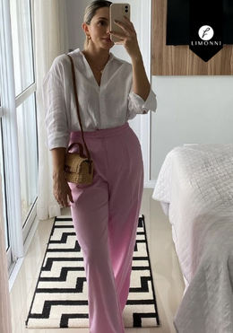 Sets Limonni Valiente LI4691 Set pantalon blanco