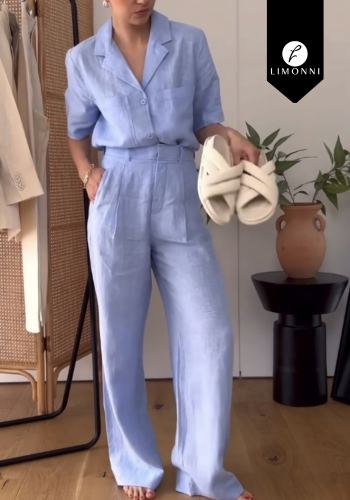Sets Limonni Valiente LI4791 Set pantalon blanco