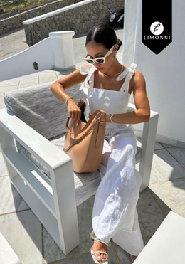 Sets Limonni Valiente LI4794 Set pantalon blanco