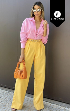 Sets Limonni Valiente LI4896 Set pantalon blanco