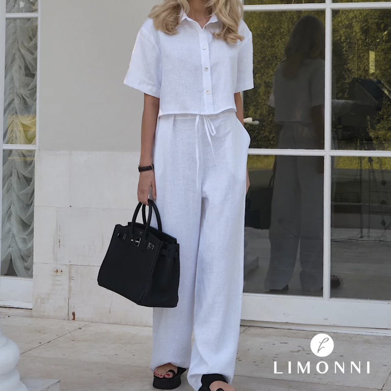 Sets Limonni Cayena LI4922 Set pantalon blanco