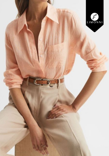 Blusas para mujer Limonni Cayena LI5014 Camiseras rosa