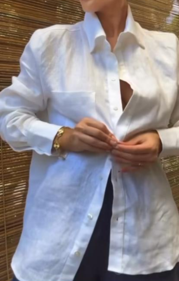 Blusas para mujer Limonni Cayena LI5035 Camiseras blanco