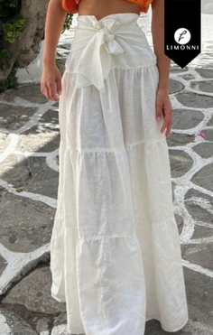 Faldas para mujer Limonni Cayena LI5053 Faldas blanco
